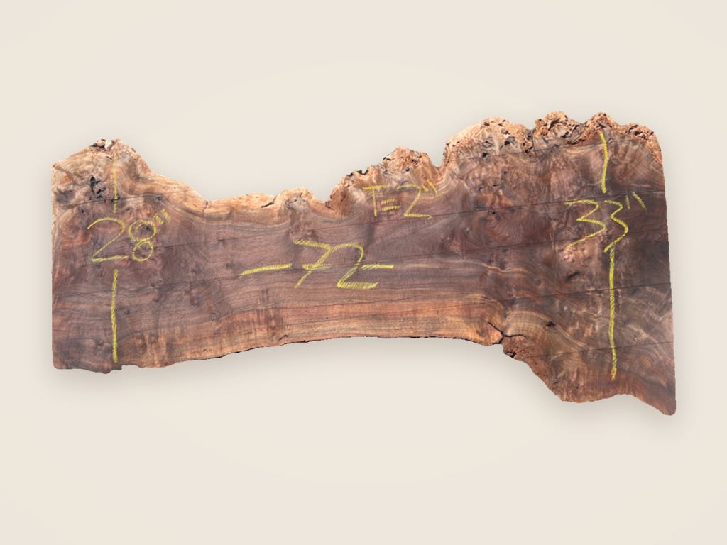 Slab BW 136, black walnut