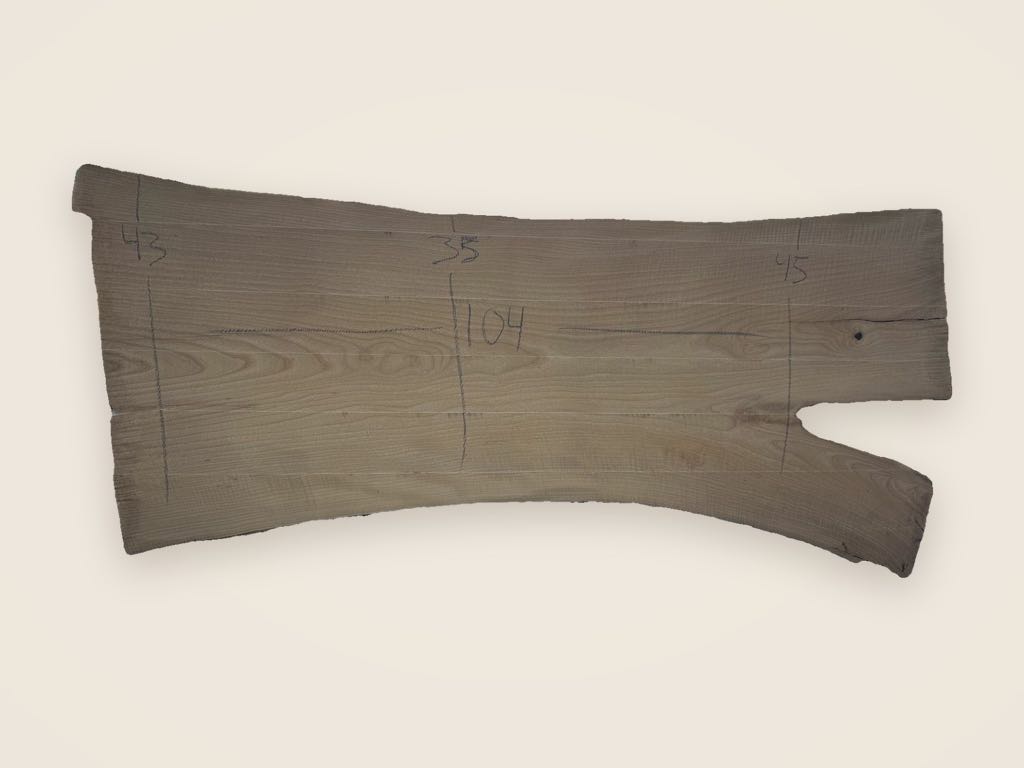 Slab WA 17, white ash