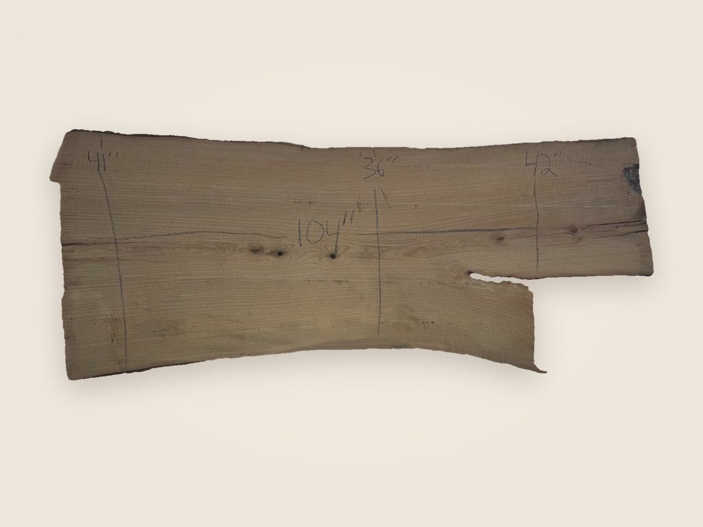 Slab WA 18, white ash